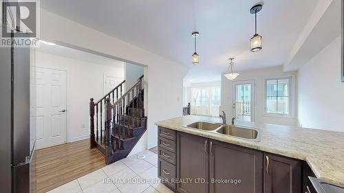 1056 Clipper Lane, Pickering, ON - Indoor Photo Showing Kitchen With Double Sink