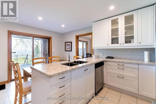 223 Bayshore Road, Innisfil, ON - Indoor Photo Showing Kitchen With Double Sink