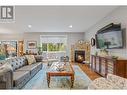 1221 7 Avenue Se, Salmon Arm, BC  - Indoor Photo Showing Living Room With Fireplace 