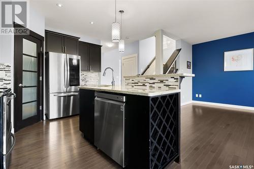 5360 Aerial Crescent, Regina, SK - Indoor Photo Showing Kitchen With Upgraded Kitchen