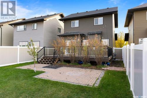 5360 Aerial Crescent, Regina, SK - Outdoor With Deck Patio Veranda With Exterior