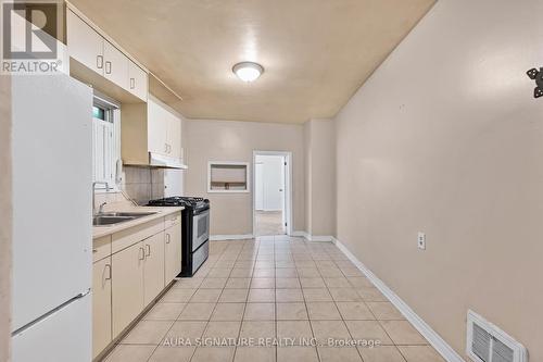 246 Niagara Street, Toronto, ON - Indoor Photo Showing Kitchen With Double Sink