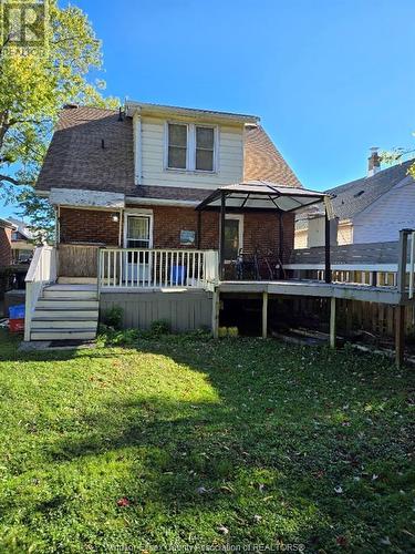 2341 Fraser Avenue, Windsor, ON - Outdoor With Deck Patio Veranda