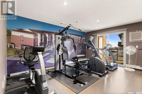 100W 1300 Stockton Street N, Regina, SK - Indoor Photo Showing Gym Room