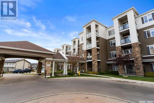 100W 1300 Stockton Street N, Regina, SK - Outdoor With Balcony With Facade