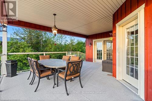 136 Sunset Boulevard, Georgian Bluffs, ON - Outdoor With Deck Patio Veranda With Exterior