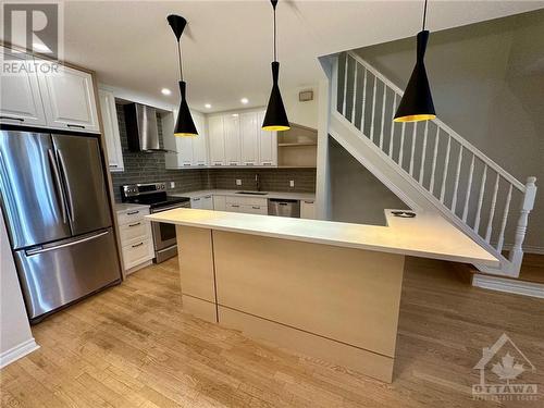 62 Donald Street Unit#108A, Ottawa, ON - Indoor Photo Showing Kitchen With Stainless Steel Kitchen