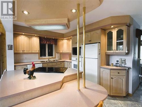 7 Clavette Street, Saint-Jacques, NB - Indoor Photo Showing Kitchen With Double Sink