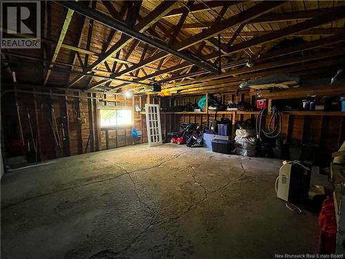 170 Elizabeth Street, Woodstock, NB - Indoor Photo Showing Garage