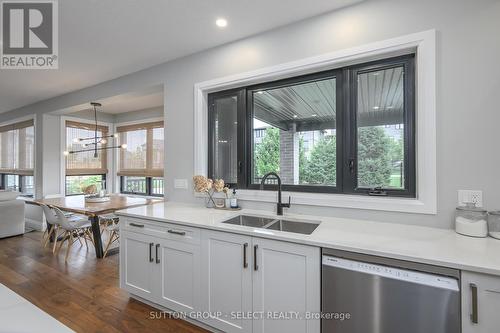 1062 Trailsway Avenue, London, ON - Indoor Photo Showing Kitchen With Double Sink