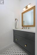 2 piece powder room - 