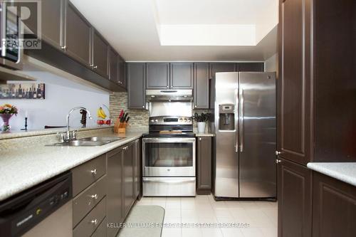 112 - 25 Cumberland Lane, Ajax (South West), ON - Indoor Photo Showing Kitchen With Stainless Steel Kitchen With Double Sink