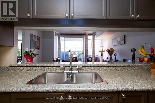 112 - 25 Cumberland Lane, Ajax (South West), ON - Indoor Photo Showing Kitchen With Double Sink