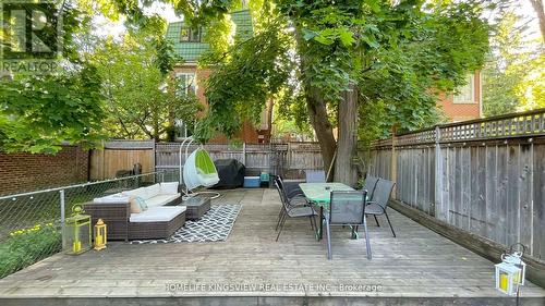 144 Clinton Street, Toronto, ON - Outdoor With Deck Patio Veranda With Exterior