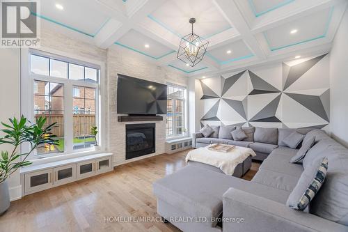 15195 Danby Road, Halton Hills, ON - Indoor Photo Showing Living Room With Fireplace