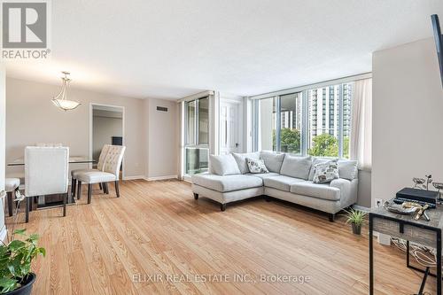 409 - 1320 Mississauga Valley Boulevard, Mississauga, ON - Indoor Photo Showing Living Room