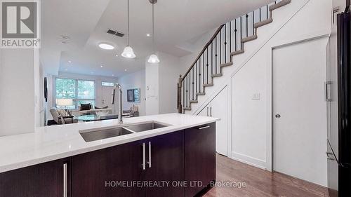 Th46 - 220 Brandon Avenue, Toronto, ON - Indoor Photo Showing Kitchen With Double Sink