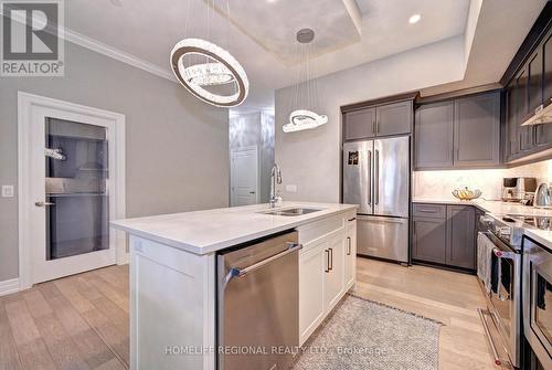 114 - 1880 Gordon Street S, Guelph, ON - Indoor Photo Showing Kitchen With Double Sink With Upgraded Kitchen