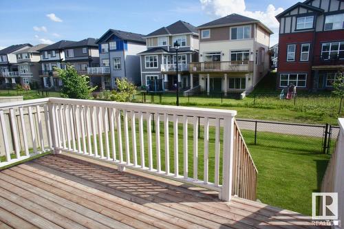 3855 Agar Green Gr Sw, Edmonton, AB - Outdoor With Deck Patio Veranda