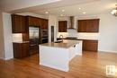 3855 Agar Green Gr Sw, Edmonton, AB  - Indoor Photo Showing Kitchen 