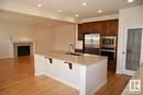 3855 Agar Green Gr Sw, Edmonton, AB  - Indoor Photo Showing Kitchen 