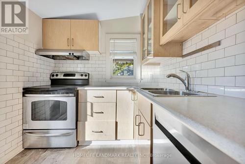 99 Connolly Street, Toronto, ON - Indoor Photo Showing Kitchen With Double Sink