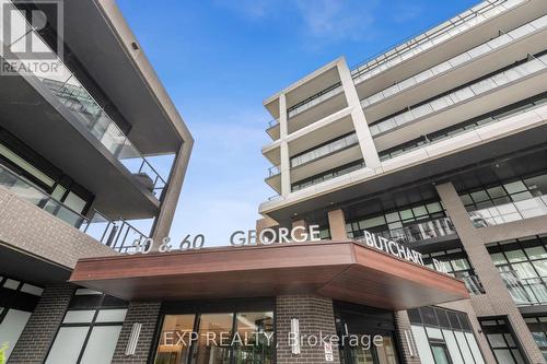 327 - 50 George Butchart Drive, Toronto, ON - Outdoor With Balcony