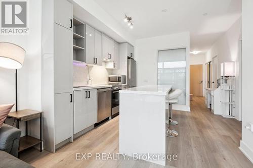 327 - 50 George Butchart Drive, Toronto, ON - Indoor Photo Showing Kitchen