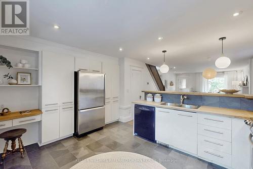 104 Lee Avenue, Toronto, ON - Indoor Photo Showing Kitchen With Double Sink