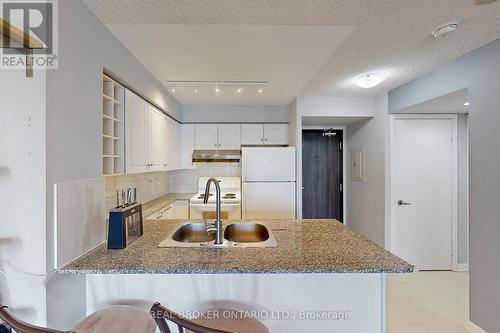 2805 - 210 Victoria St Street, Toronto, ON - Indoor Photo Showing Kitchen With Double Sink