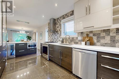 22 Coreydale Court, Toronto, ON - Indoor Photo Showing Kitchen With Upgraded Kitchen