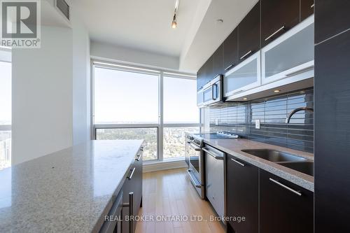 7302 - 388 Yonge Street, Toronto, ON - Indoor Photo Showing Kitchen With Double Sink