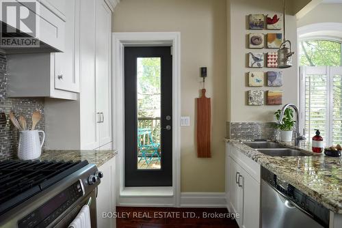 4 - 103 Pembroke Street, Toronto, ON - Indoor Photo Showing Kitchen With Double Sink With Upgraded Kitchen