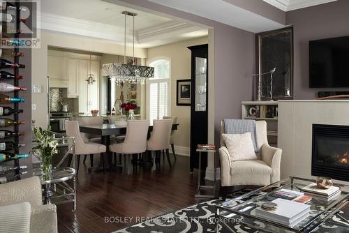 4 - 103 Pembroke Street, Toronto, ON - Indoor Photo Showing Living Room With Fireplace