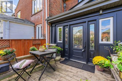 18 Hannaford Street, Toronto, ON - Outdoor With Deck Patio Veranda With Exterior