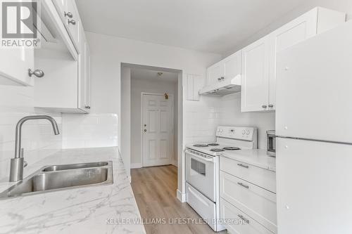 609 - 600 Grenfell Drive, London, ON - Indoor Photo Showing Kitchen With Double Sink