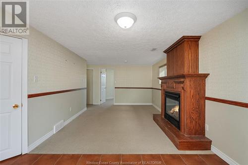 852 Michael Drive, Tecumseh, ON - Indoor Photo Showing Other Room With Fireplace