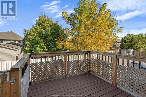 852 Michael Drive, Tecumseh, ON - Outdoor With Deck Patio Veranda With Exterior