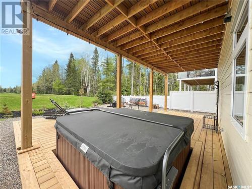 134 Rumberger Road, Candle Lake, SK - Outdoor With Deck Patio Veranda With Exterior