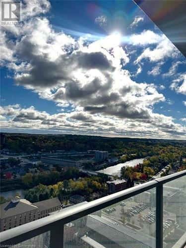 15 Glebe St Unit# 1905, Cambridge, ON - Outdoor With Balcony With View