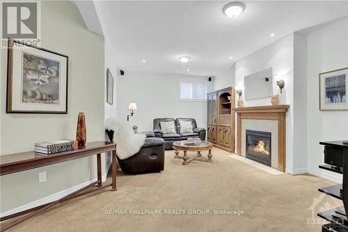 130 Granite Court, Ottawa, ON - Indoor With Fireplace