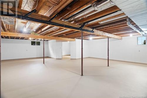 35 Mill Road, Gagetown, NB - Indoor Photo Showing Basement