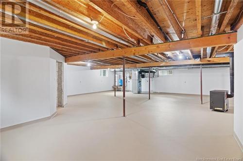 35 Mill Road, Gagetown, NB - Indoor Photo Showing Basement