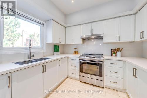 22 Arborfield Lane, Markham, ON - Indoor Photo Showing Kitchen With Double Sink