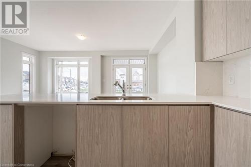 126 Picardy Drive, Hamilton, ON - Indoor Photo Showing Kitchen With Double Sink