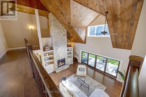 4320 Random Acres Road, Milton, ON - Indoor Photo Showing Other Room With Fireplace