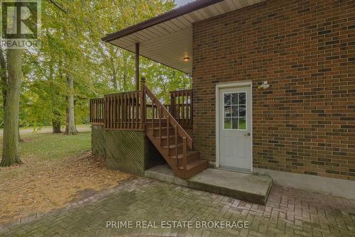 24307 Thomson Line, West Elgin (West Lorne), ON - Outdoor With Deck Patio Veranda With Exterior