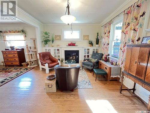 308 Jasper Street, Maple Creek, SK - Indoor With Fireplace