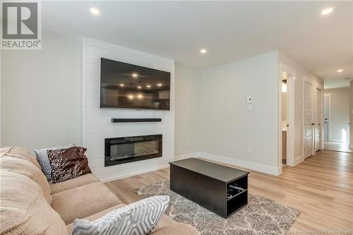 222 Teaberry Avenue, Moncton, NB - Indoor Photo Showing Living Room With Fireplace