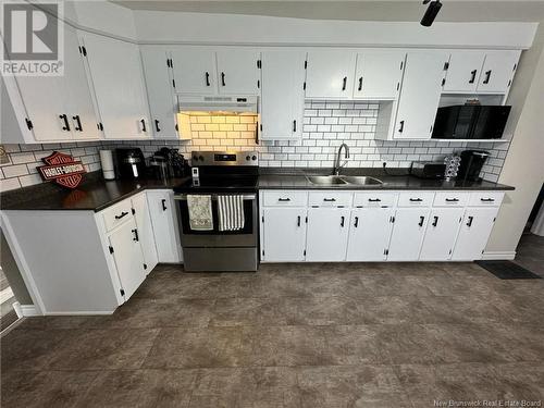 19 Vanceboro Road, Mcadam, NB - Indoor Photo Showing Kitchen With Double Sink